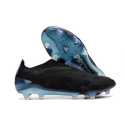 新款跨境猎鹰24全针织无鞋带FG室外足球鞋男女学生专业训练比赛鞋