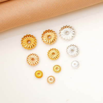 14K包金麻花南瓜隔片隔珠手串