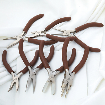 碳钢珠宝首饰尖嘴钳子六段钳