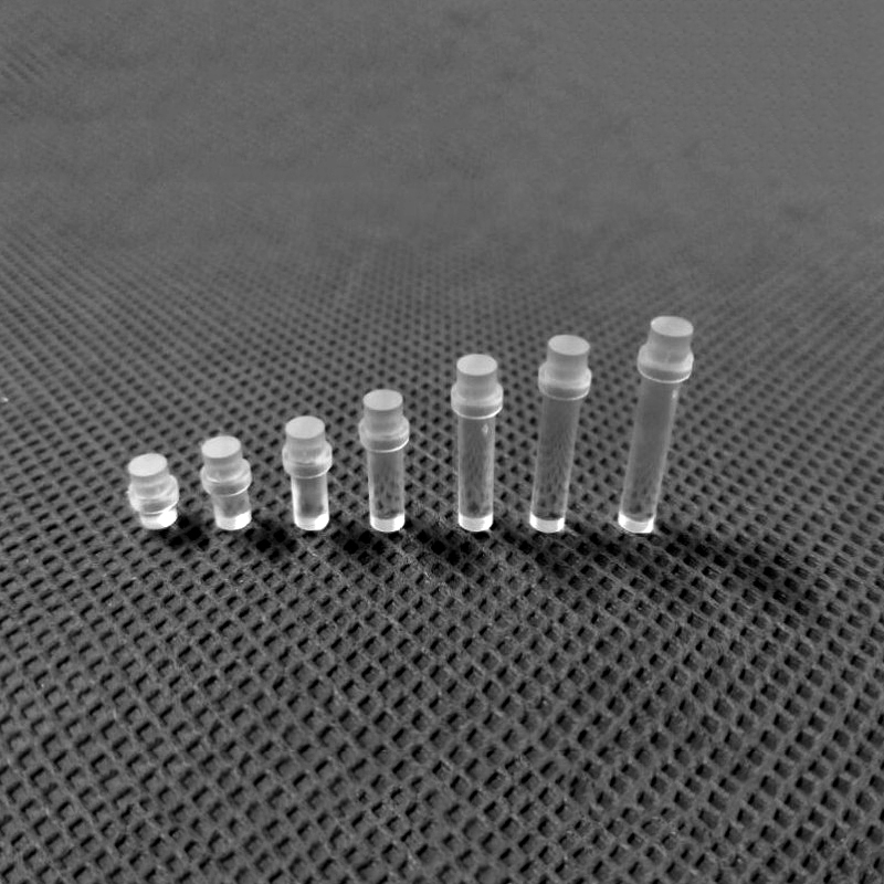 平头带卡帽导光柱3mm led灯导光帽 信号灯 pc聚光柱 透光率好