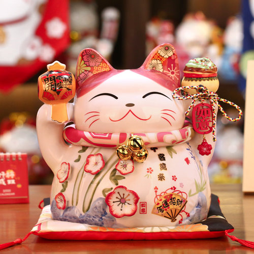 招财猫存钱罐摆件家居客厅装饰品