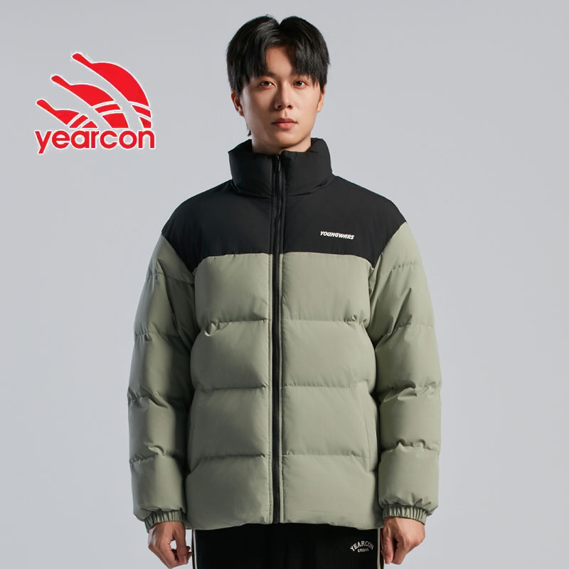 意尔康羽绒棉服男2024冬新款面包服运动棉衣休闲男士外套54429801