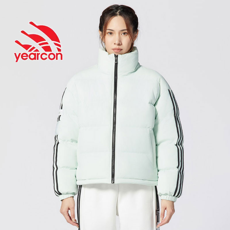 意尔康羽绒棉服女2024冬新款面包服运动棉衣休闲女士外套61429812