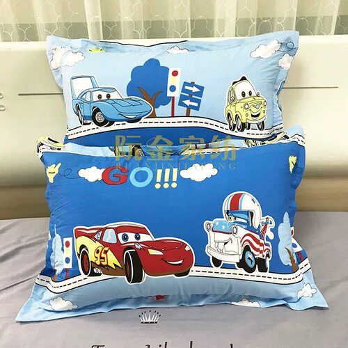定做卡通一对装儿童全棉枕头套