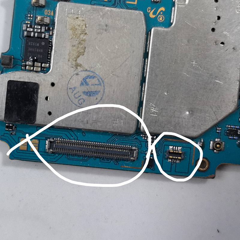 适用三星A40A40S显示座子