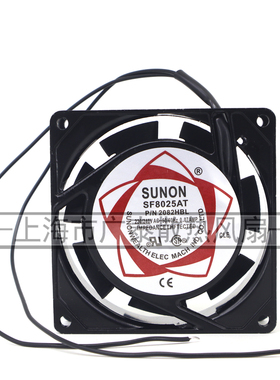 SUNON SF8025AT P/N2082HB/SL/T 110/220/380V 8CM轴流散热风扇