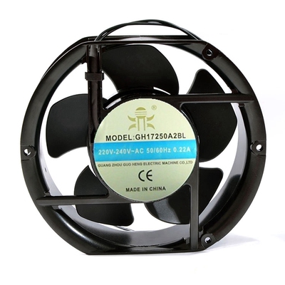 GH17250A2BL轴流风机/220V滚珠轴承 直流风扇 数控机床车床散热