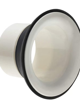 LEO利欧底鼓开孔保护器 低音鼓开洞圈黑色白色鼓皮开洞保护圈