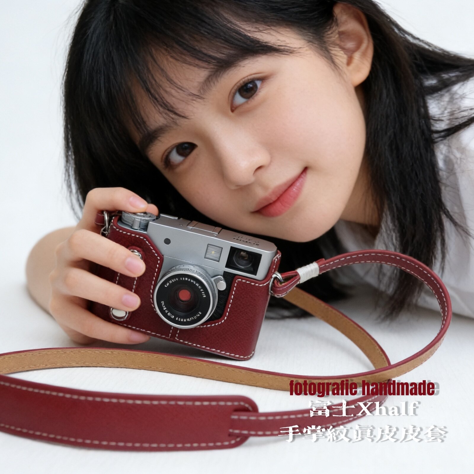富士xhalf/XT30三代/X100VI/XT5/XS20 手作真皮保护套皮套相机包