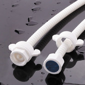 顺连热水器冷热马桶进水软管4四分波纹软连接编织管带螺母扳手