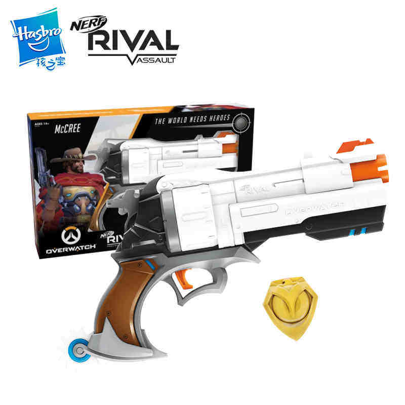 nerf竞争者球弹守望先锋软弹枪麦克雷维和者发射器e3121左轮枪