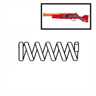 Dart Zone Renegade叛徒软弹枪发射器改装配件升级弹簧卷毛