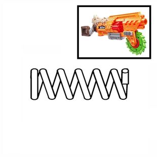 ZURU软弹枪发射器猎魂系列噬灵改装 配件升级弹簧卷毛