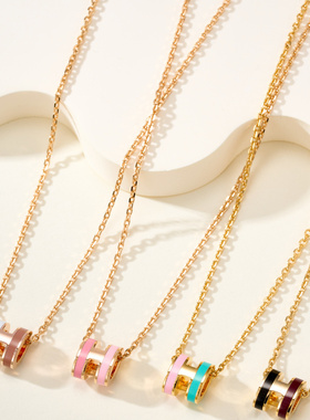 MiniPopHRocabar银河色项链