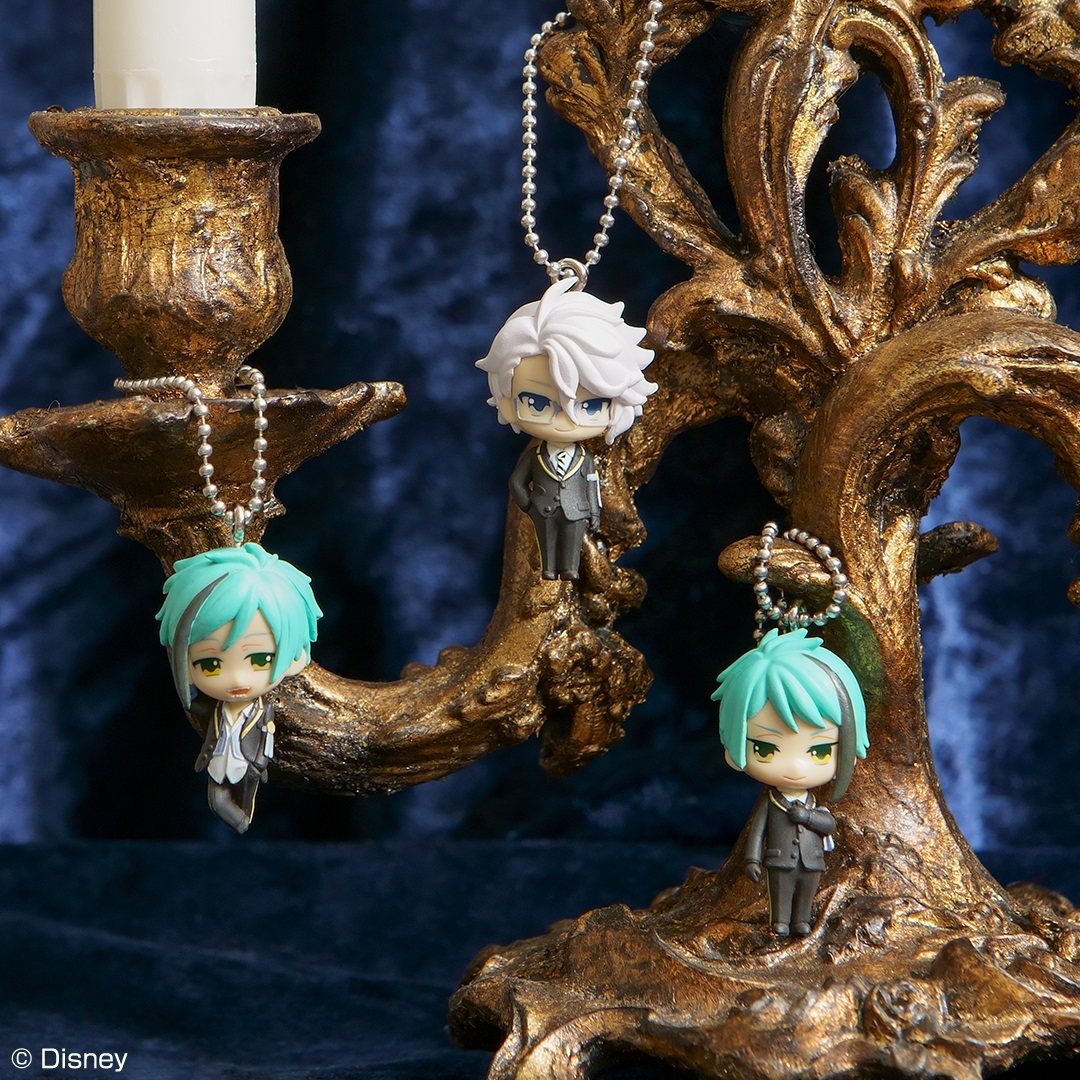 万代正版扭蛋玩具 迪士尼扭曲仙境 角色造型吊饰系列3 礼物 现货