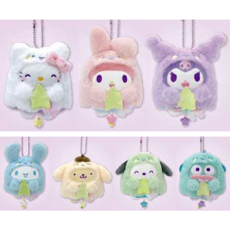 夜光幽灵MC毛绒玩偶吊饰挂件