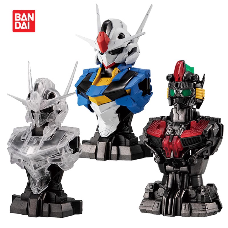 机动战士扭蛋拼装半身风灵高达