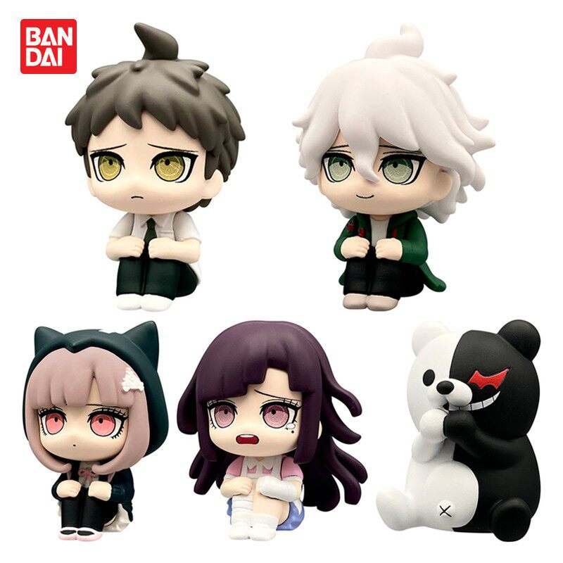 【现货】BD扭蛋 枪弹辩驳2等待摆件 黑白熊七海 日向创再版