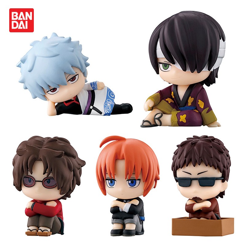 银魂角色等待造型摆件坂田时银