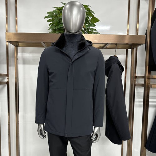 尼克服保暖舒适半水貂内胆脱卸