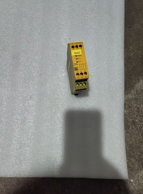 皮尔兹PILZ安全继电器3K20,黄色外壳,拆机品,外观完好议价产品