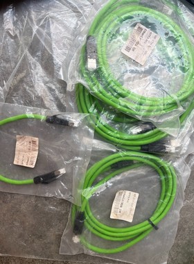 全新Ether CAT工业网线,绿色 线长3米有3条 一条1议价产品
