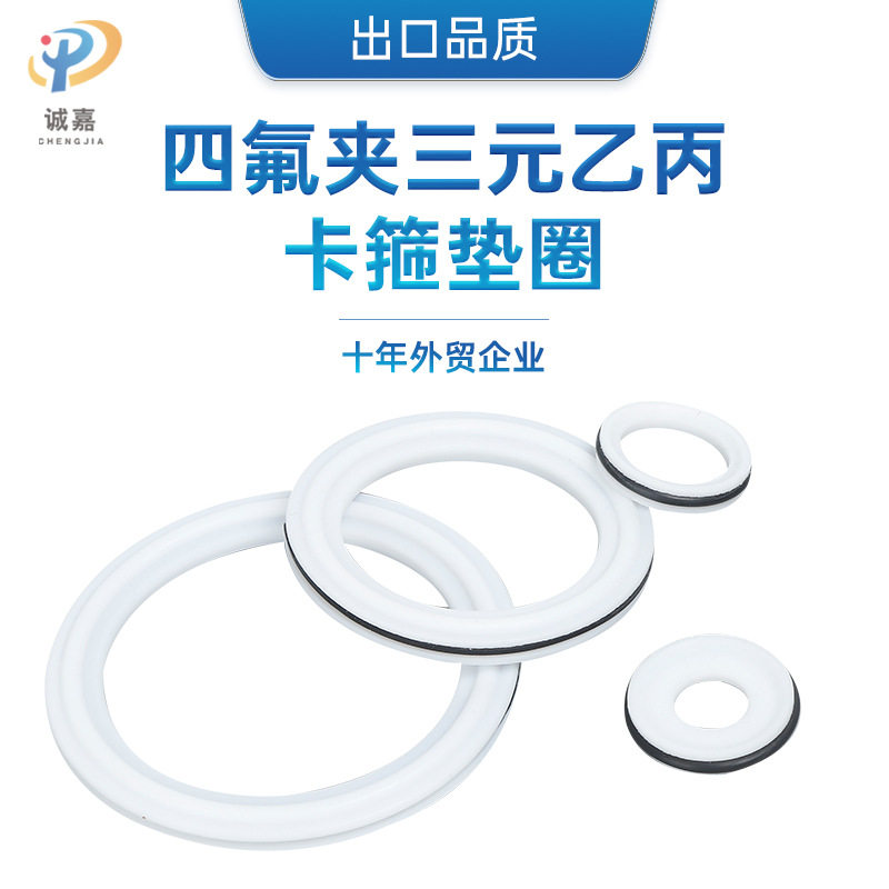 快装卡箍接头PTFE+EPDM密封垫圈