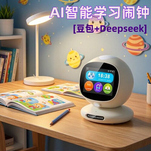 ai语音智能闹钟时间宝学生专用学习早教神器起床六一儿童节礼物