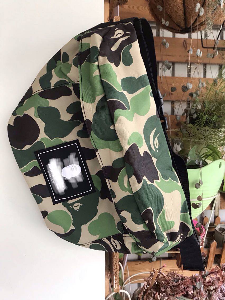 日杂款牛津迷彩腰包斜挎包休闲男包女包忱心忱现货其他