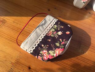 zakka手工布艺桌面收纳小布盒杂物存放分类归类忱心忱现货