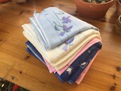 出口尾量单日式 和风全棉纱布毛圈毛巾纯棉成人面巾大洗脸巾其他