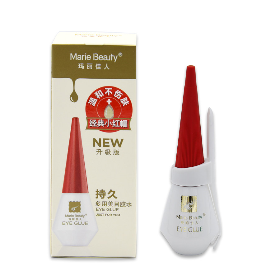 假睫毛胶水/玛丽佳人/睫毛胶双眼皮胶水/多用美目胶水/红盖子包邮