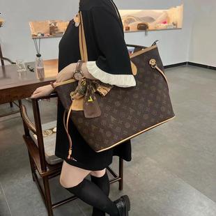 轻奢潮流通勤大包百搭单肩手提包超大容量托特包包女 女士2024新款