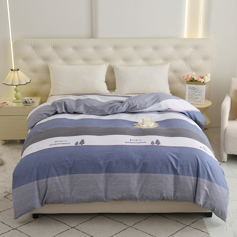 全棉斜纹被罩单件学生1.5米1.8m
