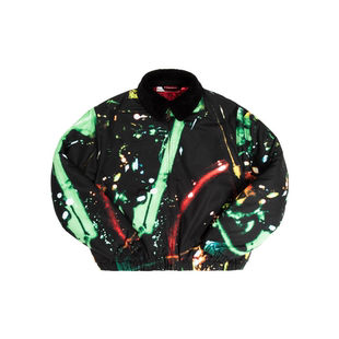 LDS 满印3M新雪丽(P棉)毛领棉服夹克