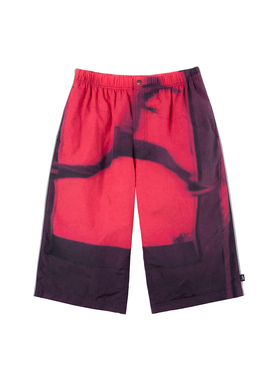 Locally Dawgs满印防水尼龙短裤