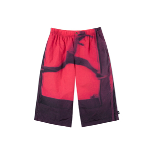 Locally Dawgs满印防水尼龙短裤