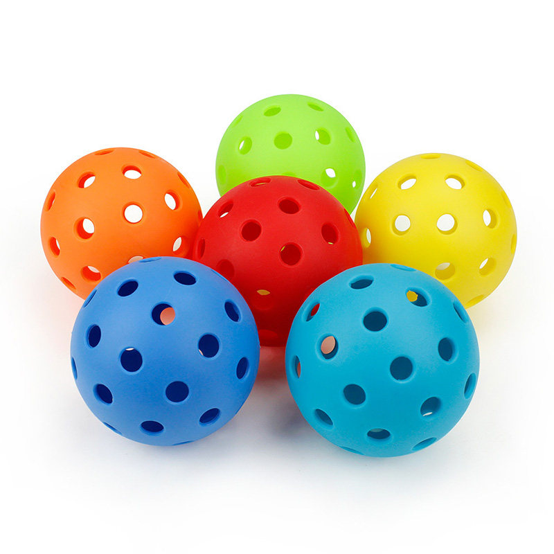 Pickleball匹克球26孔皮克球室内球比赛训练用球40孔室外球专业球_虎窝淘