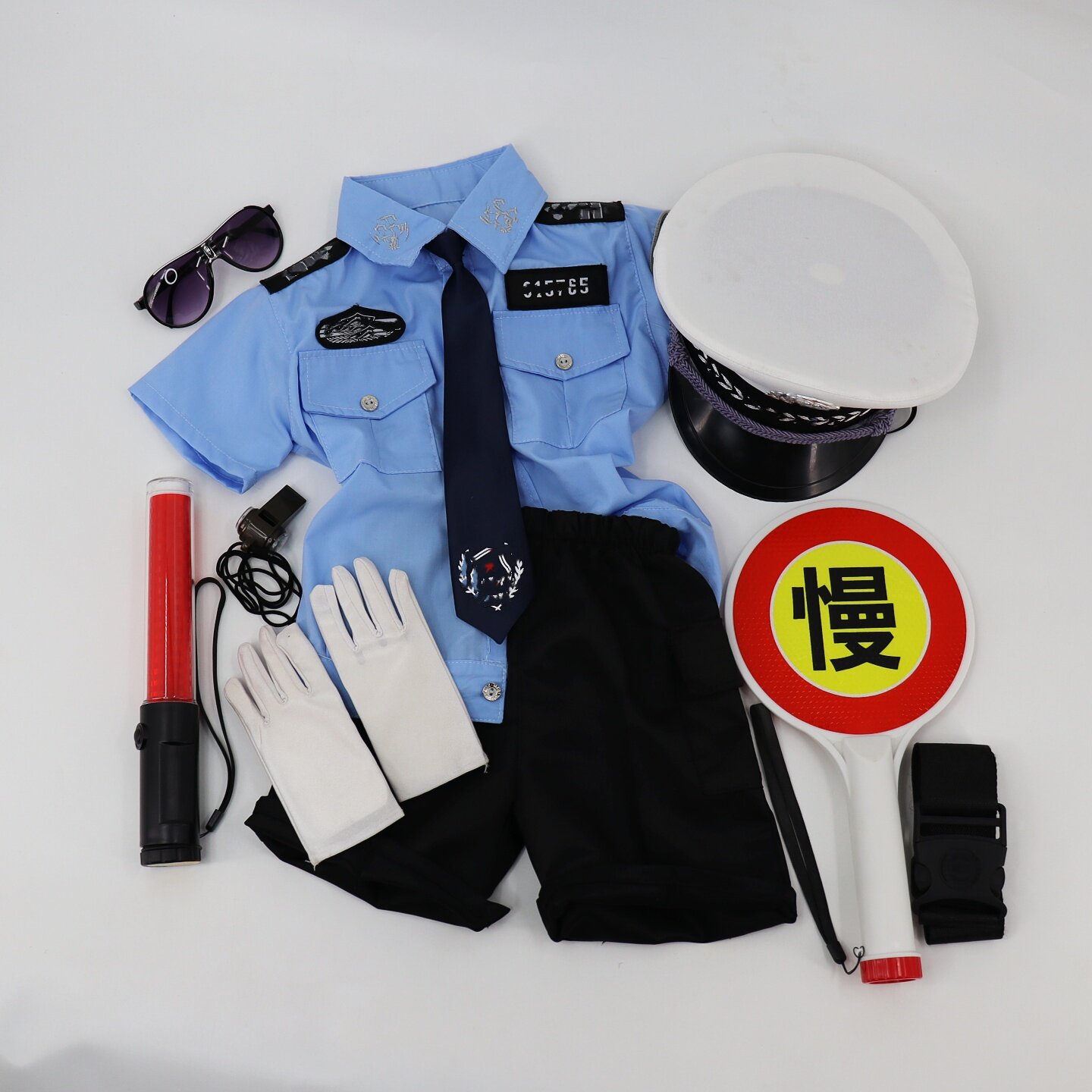 【热销款】男女童警官服套装