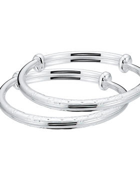 顺钦银楼宝宝S9999足银周岁纪念