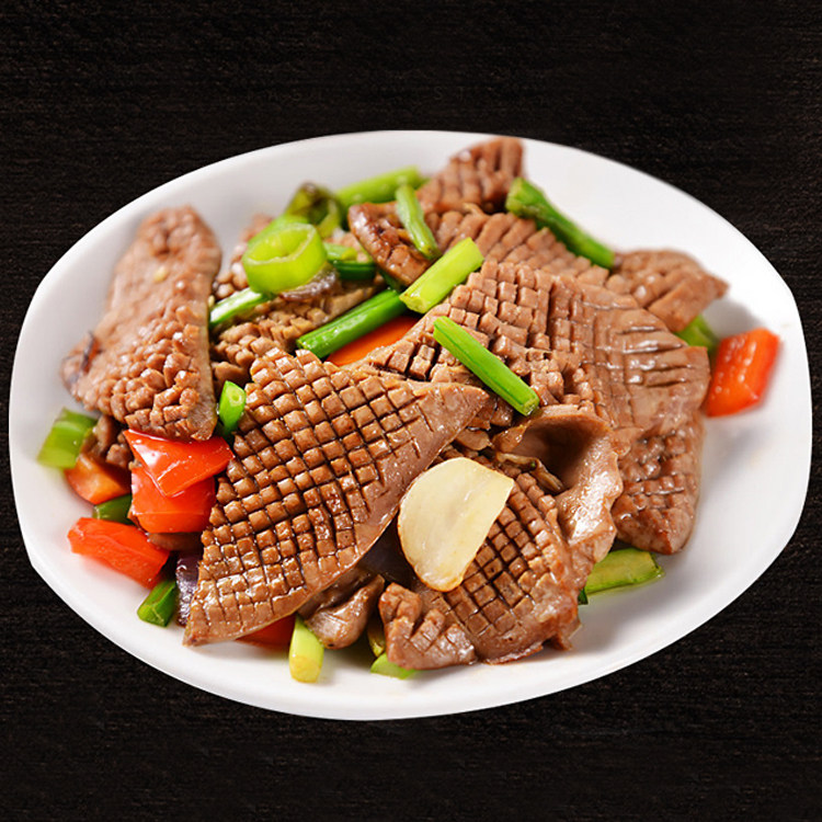 麦穗腰花爽脆猪腰子猪肉肉类荤菜火锅炒菜酒店食材饭店特色菜美食