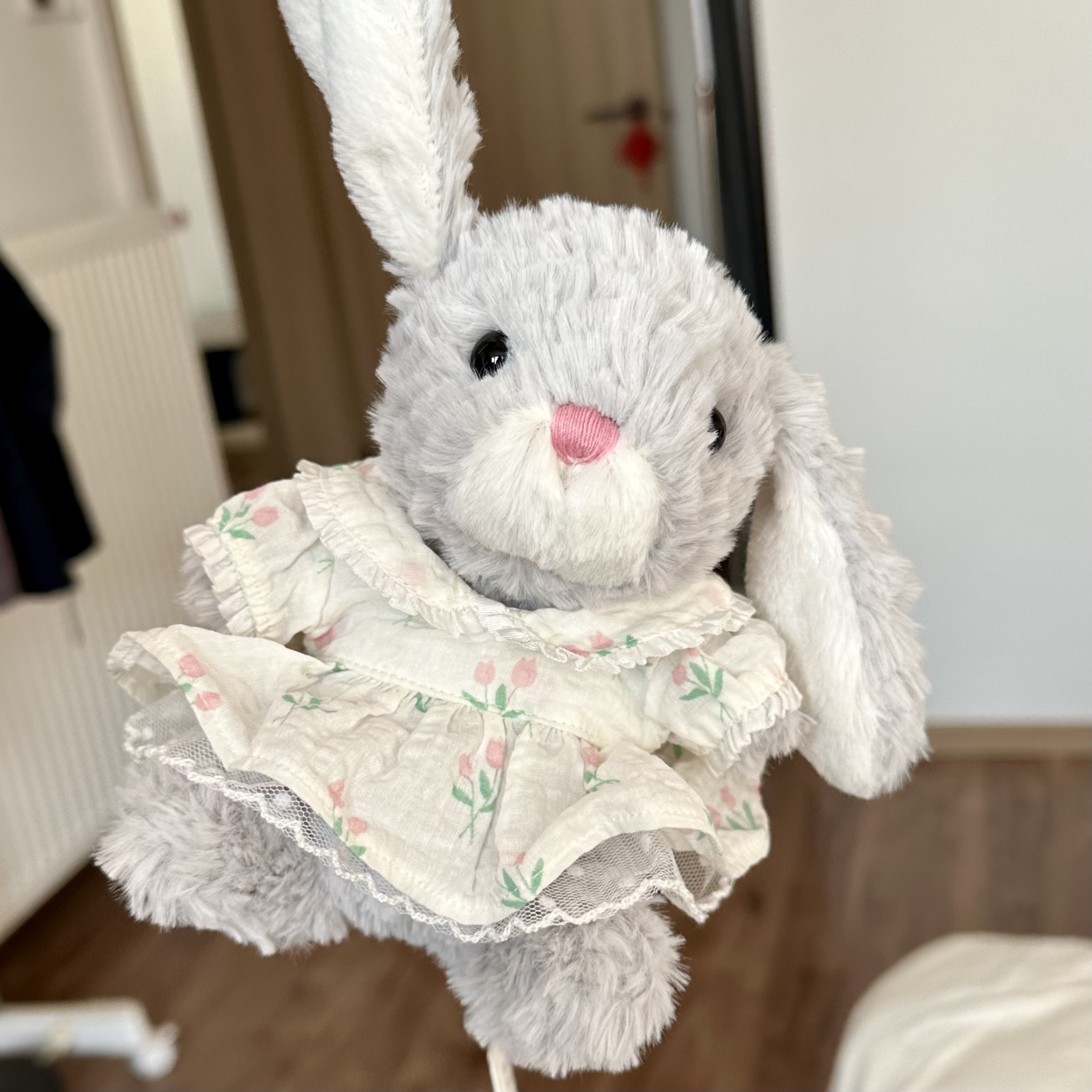 jellycatyummy兔兔衣服可爱小香风郁金香连衣裙洛丽塔20cm娃