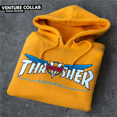 ThrasherVentureCollab美版火焰