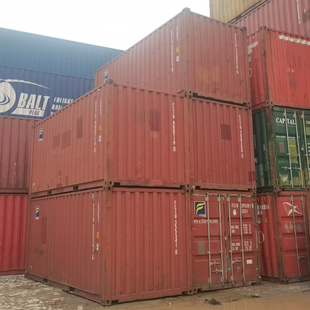 二手集装箱6米海运集装箱20尺集装箱海运铁路货柜出口货柜箱外贸