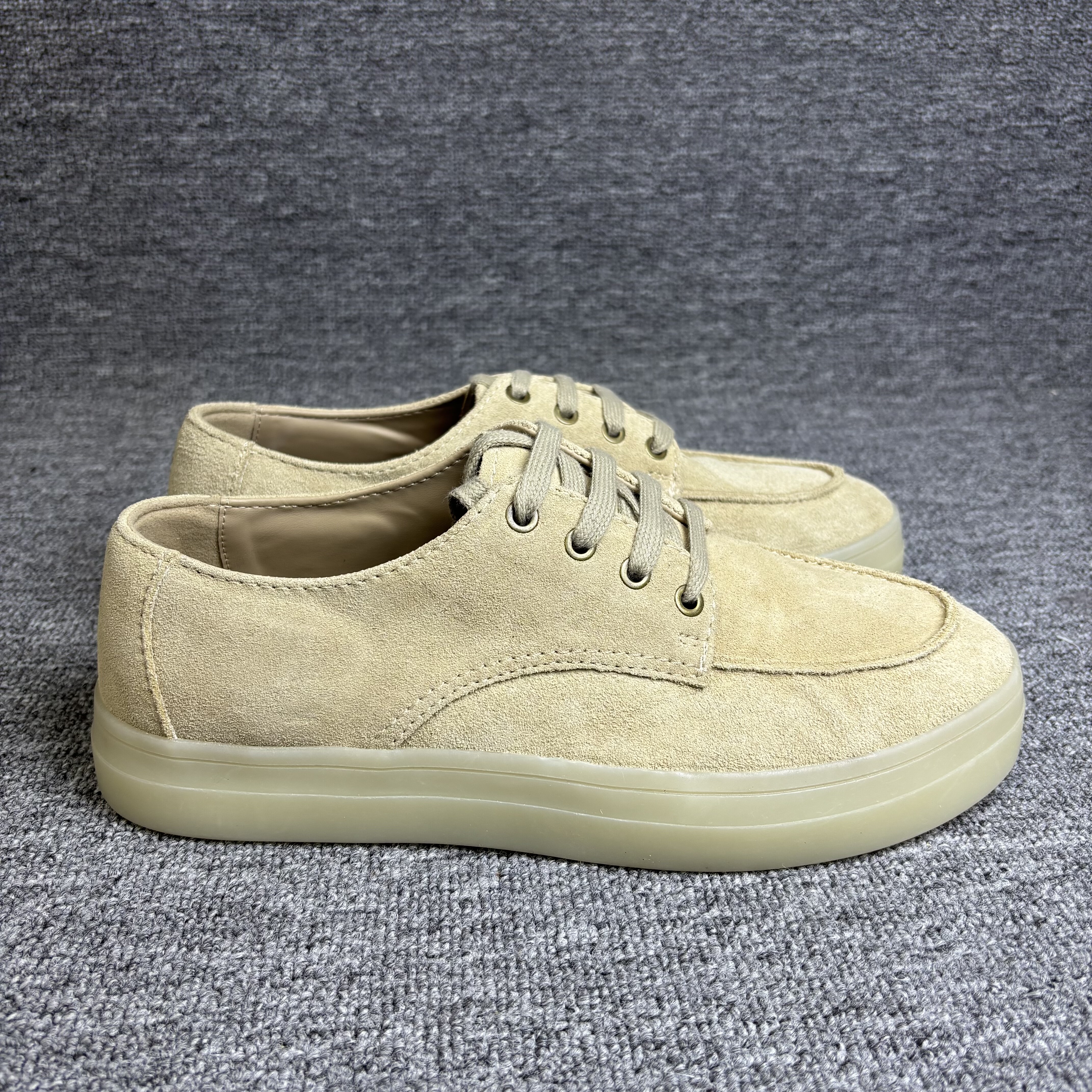 2026新款西班牙订单海外款~真皮牛反绒复古风生胶休闲商务乐福鞋,流行男鞋,德训鞋,淘宝优惠券,粉丝福利购,淘宝优惠卷