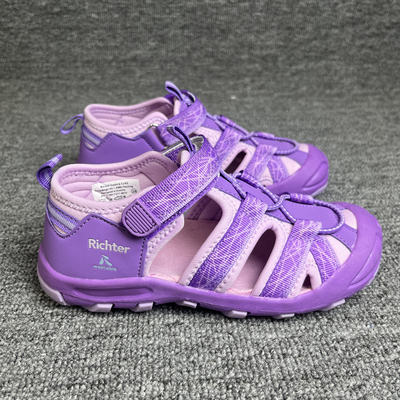 出口芬兰Richter原单小学生儿童男女童夏季防滑速干包头沙滩凉鞋