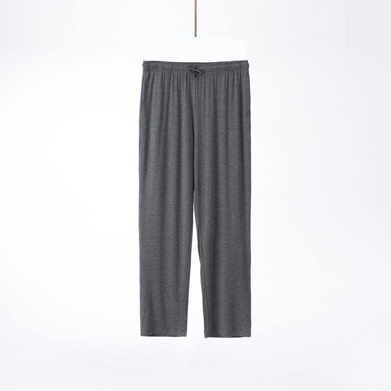 MENS MODAL PAJAMA PANTS LONG PANTS THIN SUMMER AIR CONDITIONER MOSQUITO PANTS CASUAL SPORTS PLUS SIZE LOUNGE PANTS SLACKS