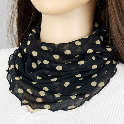 百变防晒护颈遮脸面纱丝巾围脖