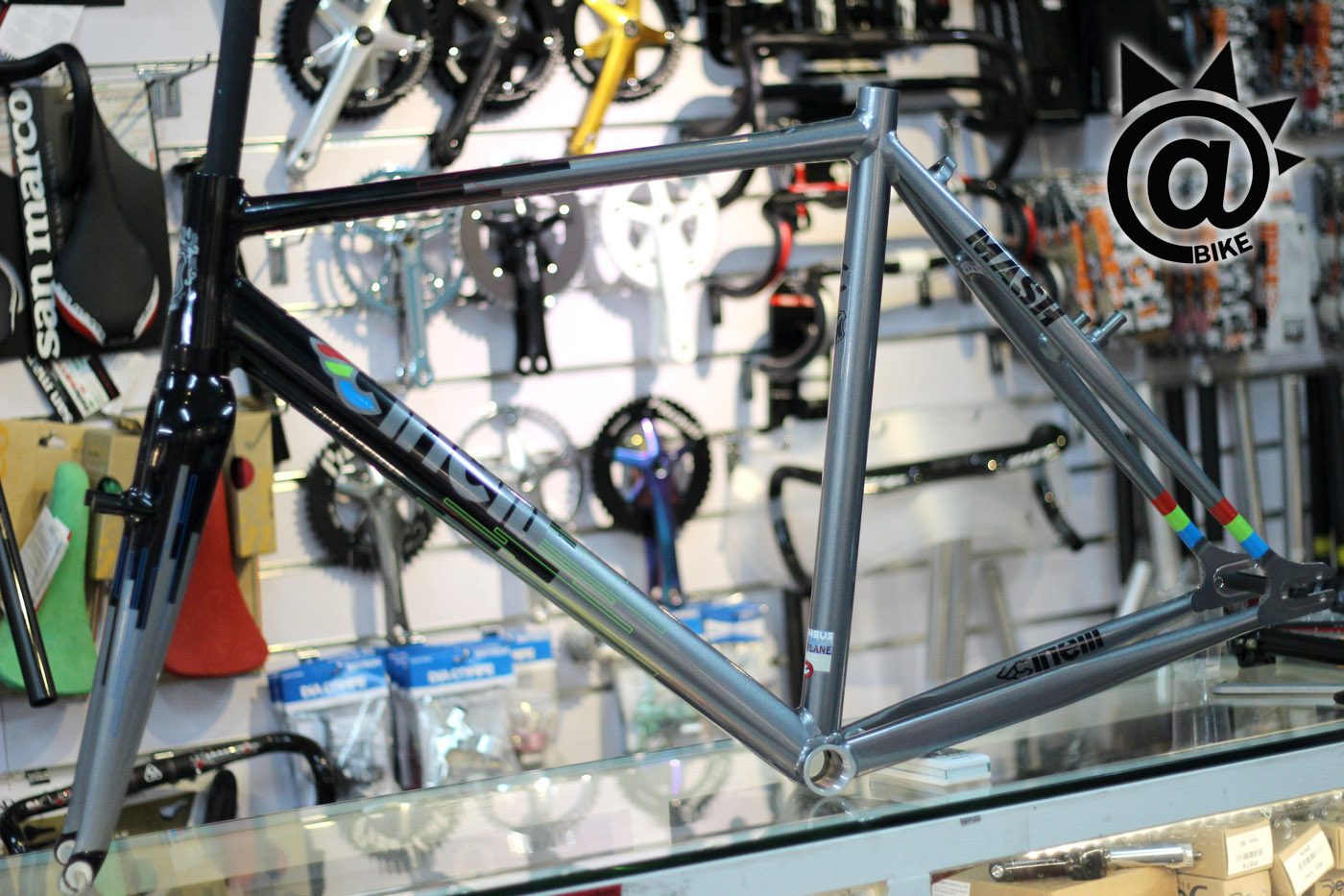 @BIKE CINELLI MASHSF  CXSS 单速 死飞 车架组.