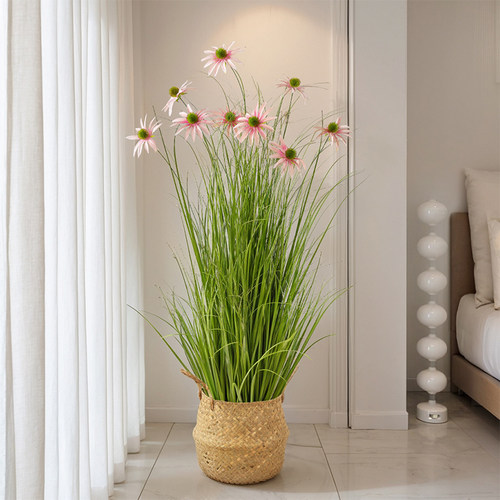 仿真太阳花干花室内造景盆栽绿植